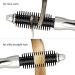 Miracomb Ceramic Tourmaline Hair Curler Straightening Brush - 5 Heat Settings, 1 Inch Barrel, Auto Shut Off - Pearl White - Buy Online on GoSupps.com
