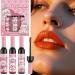 Lip stains lip pencil coloring | 3-color pigmented lip stain set wine bottle shape long-lasting daily makeup for women girls mothers or little ones - Buy Online on GoSupps.com