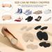FlyCoco Heel Pads - 6 Pairs Anti-Slip High Heel Cushions & Back Inserts | Comfort & Pain Relief for Women & Men | Breathable Shoe Inserts in Black + Beige - Buy Online on GoSupps.com