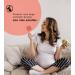 LAPASA Maternity Tops | Soft Modal Cotton Pregnancy Tshirts | Side Ruched | Crew Neck Short Sleeve Tees | Variety of Colors | Size M | Burn Red, Red Stripe, Heather Gray - Buy Online on GoSupps.com