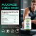 HMB and Leucine Amino Acid Gummies: HMB Supplements for Men Women with L-Glutamine for Muscle Growth Fast Workout Recovery Sugar Free Vegan Non-GMO Green Apple Flavored 30 Day Supply - Buy Online on GoSupps.com