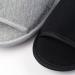 Portable Travel Foldable Slippers Open Toe Hotel Spa Slippers Cotton Non-Disposable Guests Slippers Business Trip Flight Slippers with Pouch Indoor House Shoes Anti-Skid Footwear Fit Men and Women 6.5 UK Black - Buy Online on GoSupps.com