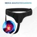 QAYE Hernia Belt for Men & Women - Inguinal Hernia Support, Removable Compression Pads, Black (X-Large) - Buy Online on GoSupps.com