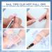 Morovan Poly Gel Slip Solution: 120ml Nail Extension Gel Liquid Anti stick Gel Solution with Brush Cup Nail Cleaner Nail Tips Clip Poly Nail Gel Liquid Solution for Beginners Easy DIY Poly Gel Nail - Buy Online on GoSupps.com