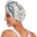 Hand-Drawn Dinosaurs Hair Towel 2 Pack | Super Absorbent Quick Dry Hair Turbans for Women & Girls - Buy Online on GoSupps.com
