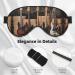 Soft Adjustable Guitar Bass Eye Mask - Comfort Sleep Mask for Men & Women - Black - Buy Online on GoSupps.com