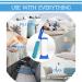 Pet Hair Remover Brush Bundle - Deshedding Brush, Undercoat Rake, Slicker Brush, Stainless Steel Comb - Dog and Cat Grooming Tool Set for Long, Medium, Short Hair - Blue - Buy Online on GoSupps.com