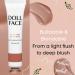 DOLL FACE Liquid Blush - Pillow Perfect Gel Cushion Blush | Cream Blusher Makeup for Natural Radiance (Nudie) - Buy Online on GoSupps.com
