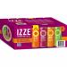 IZZE Sparkling Juice 4 Flavor Variety Pack - No Added Sugars and Preservatives - 90 Calories Per Can - Ready Set Gourmet Donate a Meal Program - 1 Pack (8.4oz. 24ct 6 of Each Flavor) 8.4 Fl Oz (Pack of 24)