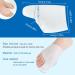 Gel Big Top Cap and Metatarsal Sleeves 2 Pack Big Toe Protector Bunion Cushions Metararsal Pads for Women and Men to Relieve Bunion Pain Prenvent Corn Callus Blistering Ingrown Toenails (White Large) - Buy Online on GoSupps.com