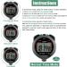 LEAP Digital Stopwatch Timer - Large Display, 30M Waterproof, EL Backlight - Ideal for Sport Coaches, Referees, Fitness Teachers, and Athletes - Gray - Buy Online on GoSupps.com
