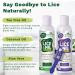 Lice Removal Super Kit - Tea Tree Coconut & Aloe Vera Oil & Shampoo (4 Fl Oz Each) | Includes Lice Comb with Magnifier - Effective International Shipping - Buy Online on GoSupps.com
