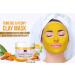 Turmeric & Peony with Vitamin C Clay Mask - Buy Online on GoSupps.com