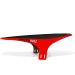 Mucky Nutz Face Fender Regular - Black/Red | Durable MTB Mudguard - Buy Online on GoSupps.com