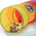 Shoze Cat Tunnel Collapsible Cat Toys Tunnel with 2 Peek Holes Rainbow Tunnel for Indoor Cats Pet Interactive Play Tunnels with a Play Ball Exercising Hiding Training and Running with Fun - Buy Online on GoSupps.com