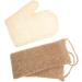 Beaupretty 3 Sets Sisal Bath Set Exfoliating Bath Scrubbers Exfoliating Body Scrubber Shower Bath Glove Shower Body Towel Body Scrubber for Men Back Shower Scrubber Frosted Jute Remover Man - Buy Online on GoSupps.com