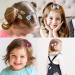 20Pcs Mini Baby Hair Clips - Boutique Grosgrain Ribbon Bows for Girls - Buy Online on GoSupps.com