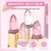 2 Pack Glimmer Crystal Jelly Lipstick - Magic PH Color Changing Balm Moisturizing & Vegan - Long Lasting Tinted Lip Balm Set - Buy Online on GoSupps.com