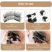 XdealCozyxc 4 Pairs Magnetic Eyelashes without Eyeliner Waterproof Reusable Magnetic Eyelashes Natural Look with Eyelash Curler - Buy Online on GoSupps.com