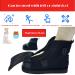 Buy Medical Boots & Post-Operative Shoes | Adjustable Orthopedic Walking Shoes for Foot Fractures & Bunions - Black High Top Mesh (Small - Buy Online on GoSupps.com