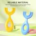 U-Shaped Children's Toothbrush | Soft Bristle Hand Toothbrush for Ages 6-12 | Foods 360 Cleaning - Buy Online on GoSupps.com