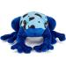 Zappi Co Blue Poison Dart Frog Plush Toy - 20cm - Safari Animals Collection | Soft & Cuddly Stuffed Animal for Kids - Buy Online on GoSupps.com