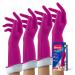 Playtex Living Reuseable Rubber Cleaning Gloves, Medium (Pack - 4) Medium (Pack of 4)