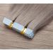SEGO Tape Extensions - 20 Wefts 30g 100% Remy Real Hair Adhesive Hairpieces - Grey (22/55cm) - Premium Quality Hair Extensions for Effortless Style - Buy Online on GoSupps.com