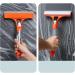 Besreey Cleaning Squeegee | Cleaner Tool Water Spray Scrubber for Glass Cleaning - Mirrors Wiper Shower Door Squeegee Cleaner Effective for Dining Tables Mirrors - Buy Online on GoSupps.com