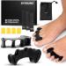 Toe Spacers - Toe Separators for Bunions Correct Alignment Athletics Yoga - Small Toe Spreaders with 3 Resistance Stretcher Bands and Case - Toe Spacers for Men and Women