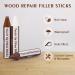 SEISSO Wood Furniture Scratch Repair Filler Sticks - 8 Color Wax Crayons for Furniture Floor Table & Cabinet Mark Repair | Premium Quality Cover & Remover - Buy Online on GoSupps.com