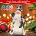 Electric Singing Walking Santa Claus Plush Toy with Music & Lights - Gray - Buy Online on GoSupps.com