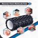 High-Density Foam Roller Set - 12 & 13 Round Rollers for Exercise, Massage & Muscle Recovery - Black - Buy Online on GoSupps.com