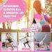 Pull Up Resistance Bands for Women - Dark Purple Exercise Bands with Training Poster | Home Gym Fitness & Physical Therapy - Buy Online on GoSupps.com