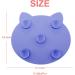  2-Pack Makeup Brush Cleaning Mat Cute Cat Ear Animal Design Silicone Portable Brush Cleaner Pad Washing Tools with Suction Cups US Patent Registered (Purple+Green) - Buy Online on GoSupps.com