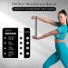 Buy Resistance Bands Set - 5 Loop Levels for Fitness Gym Yoga & Training - Black Elastic Bands for Effective Workouts (Pack of 5 - Buy Online on GoSupps.com