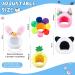 Fun Cat Hat & Cute Rabbit Ears Costume for Cats and Small Dogs Perfect Party Accessories for Kittens & Puppies - Buy Online on GoSupps.com