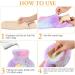 Unicorn Plush Hot Water Bottle with Washable Cover - 1L Natural Rubber, Purple - Buy Online on GoSupps.com