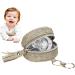 Shop Baok Leather Pacifier Holder Pocket | Stylish PU Leather Case for Diaper Bag | Durable Pacifier Storage Solution - Buy Online on GoSupps.com