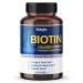 Biotin with Collagen + Keratin Horsetail + Saw Palmetto - Thick Hair Vibrant Skin Healthy Nails (180-day Supply (Pack of 1))