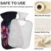 NAANLE ROCK SKULL 1L Transparent Hot Water Bottle | Handfoots Heating Bag for Pain Relief & Cold Therapy International Shipping Available - Buy Online on GoSupps.com
