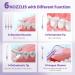 Sejoy Cordless Water Flosser Kit - Professional Oral Irrigator with 6 Tips and 300mL Water Tank, Purple - IPX7 Waterproof - Buy Online on GoSupps.com
