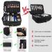 Relavel Professional Makeup Backpack - Extra Large Travel Train Case for Women - Cosmetic Organizer and Brush Holder - Large Black - Buy Online on GoSupps.com