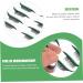 DOITOOL 4 pairs Eyelid Liners Eyelash Eyeliner Line Self-adhesive D Sticker Makeup Waterproof 1 count (Pack of 1) Green - Buy Online on GoSupps.com