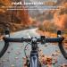 2024 Upgraded Aluminum Alloy Bicycle Bell - 110dB for 22-31.8mm Handlebars | MTB & Mountain Bike Horn - Black - Buy Online on GoSupps.com