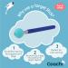 Coachi Telescopic Target Stick with Large Ball | Dog Training Accessory for Clicker & Agility Training | Navy/Light Blue - Buy Online on GoSupps.com