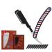 Homie Patented Straight Edge Razors for Men Close Shaving Razor for Beard with 11 Disposable Blades Easy to Use and Replace Single Edge Razor Blades with Protective Layer & Safety Lock -Barber Black Premium Straight Razor | Barber Black with 10 Heads