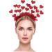 PLAFOPE Headband Hair Accessories for Valentines Day Red Heart Hairband Girl Hair Accessories Hair Accessories for Women Valentines Day Hair Accessories Valentine's Day Hair Accessories - Buy Online on GoSupps.com