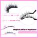 Magnetic Eyelashes with Applicator Wispy Magnetic Lashes No Glue or Liner Needed 4 Magnets Cat Eye Lashes Natural Look - Buy Online on GoSupps.com