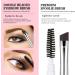 Qiveaory Lash Bond and Seal Kit 4 Pcs DIY Lash Extension with Waterproof Lashe Cluster Glue 72h Hold and Seal Lash Remover Tweezers Portable Eyelash Brush with Cap for Eyelash Extensions Beginners - Buy Online on GoSupps.com